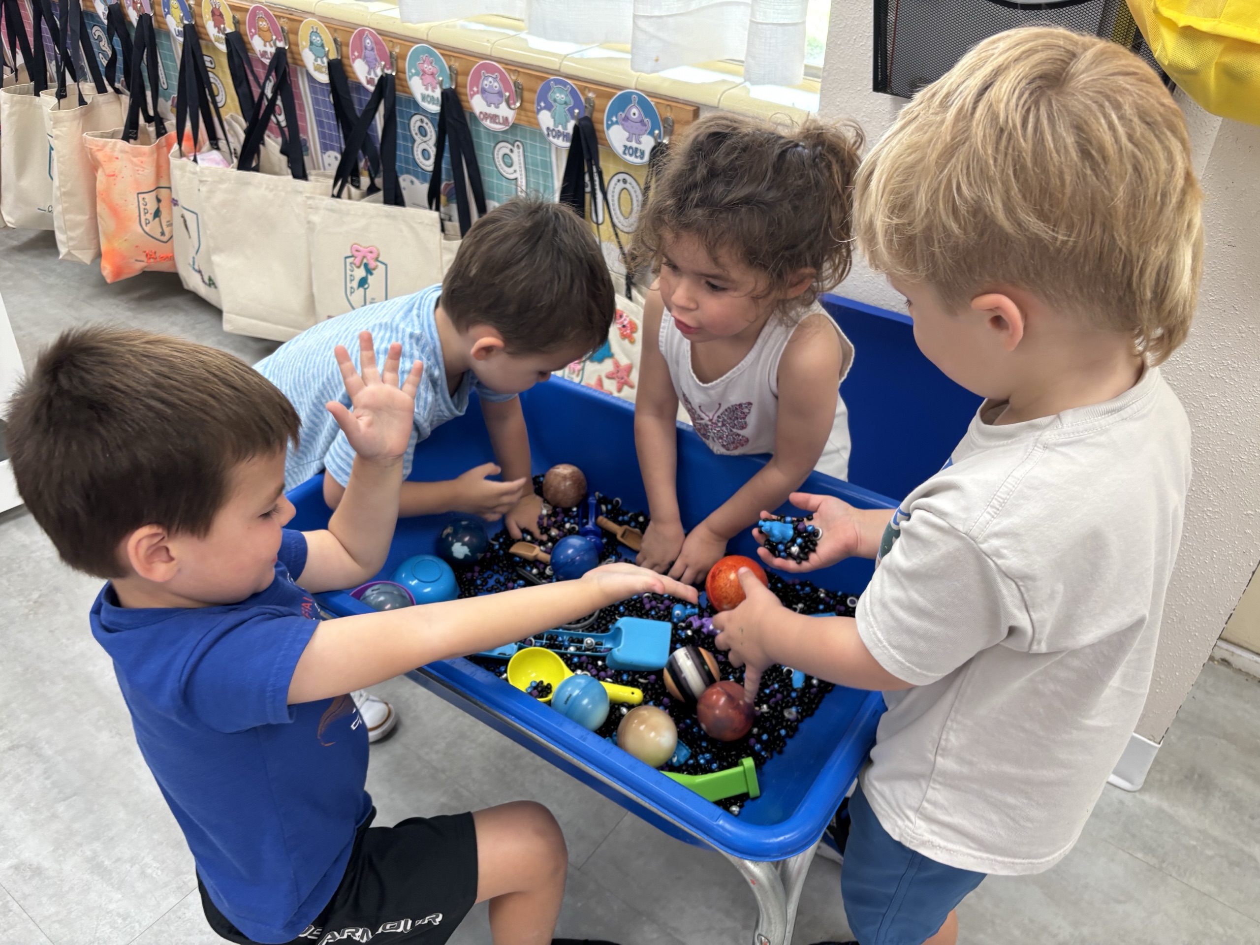 Three-Year-Old sensory Play
