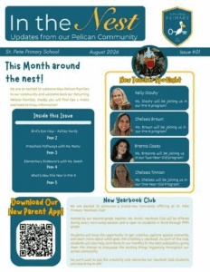 St. Pete Primary School's August 2026 Newsletter